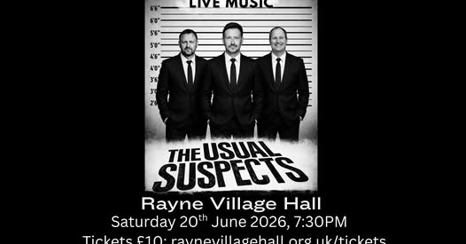 The Usual Suspect – Live Music – Saturday 20th June 2026