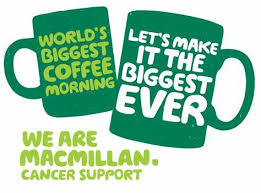 Rayne Macmillan coffee morning